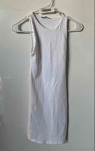 Load image into Gallery viewer, Zara Womens White Sleeveless Cutout Back Pullover Tank Dress Size Medium
