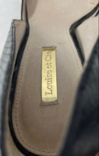 Load image into Gallery viewer, Louise Et Cie Womens Hermosah Black Leather Slip-On D'Orsay Heels Size 9W
