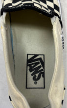 Load image into Gallery viewer, Vans Womens Black White Printed Round Toe Slip-On Sneaker Shoes Size 6

