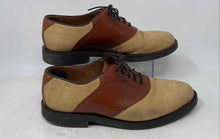 Load image into Gallery viewer, Duck Head Mens Brown Tan Leather Round Toe Lace-Up Oxford Dress Shoes Size 10M
