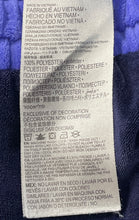 Load image into Gallery viewer, Jordan Girls Blue Purple Elastic Waist Drawstring Pockets Sweatpants Size L

