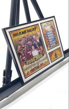 Load image into Gallery viewer, 2006 NBA Champions Miami Heat Team Basketball Framed Wall Decor Art Print
