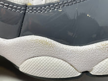 Load image into Gallery viewer, Authentic Nike Kids Air Jordan 6 Rings Gray White Sneakers Shoes Size 3Y Stained
