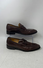 Load image into Gallery viewer, Florsheim Mens Brown Leather Slip-On Round Toe Loafer Dress Shoes Size 8.5
