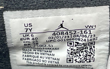 Load image into Gallery viewer, Nike Kids Air Jordan 4 Retro 408452-161 White Red Lace-Up Sneaker Shoes Size 7Y
