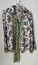 Load image into Gallery viewer, Loft Womens Multicolor Floral Long Sleeve Regular Fit Button-Up Shirt Size S
