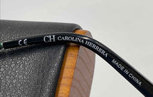 Load image into Gallery viewer, Authentic Carolina Herrera Women's Silver-Tone Black &amp; White Glasses
