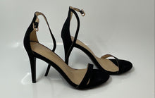 Load image into Gallery viewer, Dream Pairs Womens Karrie Black Open Toe Adjustable Ankle Strap Heels Size 9.5
