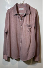 Load image into Gallery viewer, Tommy Bahama Mens Brown Chevron Print Long Sleeve Button-Up Shirt Size XL

