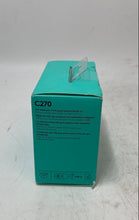Load image into Gallery viewer, Logitech C270 Black 720p 30fps HD Video Calling Webcam In Box Not Tested
