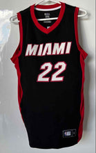 Load image into Gallery viewer, NBA Mens Black TX3 Cool Miami Heat Jimmy Butler #22 Basketball Jersey Size S
