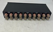 Load image into Gallery viewer, Model TC-7214 Black 4 Way High Power Speaker Control Stereo Amplifier Untested
