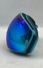 Load image into Gallery viewer, Unisex Blue Mirrored Lens Adjustable Strap Winter Snowboarding Ski Goggles
