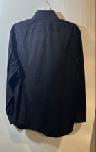 Load image into Gallery viewer, Hugo Boss Mens Black Long Sleeve Collared Regular Fit Dress Shirt Size 16.5
