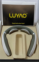 Load image into Gallery viewer, Ailuen White Gray Wireless Portable Smart Neck Massager With Box Untested
