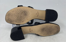 Load image into Gallery viewer, Cole Haan Womens Chrisee Black Leather Slip-On Block Heel Slide Sandals Sz 9.5B
