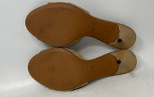 Load image into Gallery viewer, Zara Womens Light Brown Open Toe Stiletto Slip-On Slide Sandals Size 40
