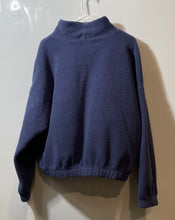 Load image into Gallery viewer, Playboy By Pacsun Womens Blue Long Sleeve Mock Neck Pullover Sweater Size M
