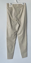 Load image into Gallery viewer, Zara Womens Beige Flat Front Regular Fit Side Zip Skinny Leg Trouser Pants Sz S

