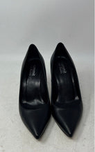 Load image into Gallery viewer, Summit By White Mountain Womens Black Leather Stiletto Pump Heels Size EUR 36
