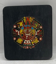 Load image into Gallery viewer, Centro De Calendario Mexican Aztec Calendar Framed Art Wall Hanging Plaque
