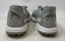 Load image into Gallery viewer, Under Armour Mens Yard TF 3025593-102 Gray Lace-Up Baseball Shoes Size 11
