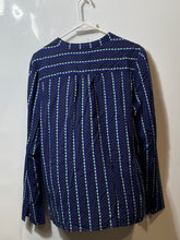 Load image into Gallery viewer, Tommy Hilfiger Womens Multicolor Geometric Long Sleeve Pullover Blouse Top Sz M
