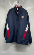 Load image into Gallery viewer, Cooperstown Dreams Park Mens Navy Blue 1/4 Zip Windbreaker Jacket Size 2XL
