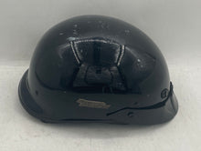 Load image into Gallery viewer, Harley-Davidson Black DOT Approved Half Motorcycle Helmet Size L/G
