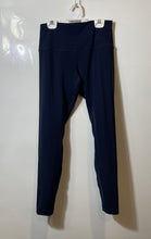Load image into Gallery viewer, Lululemon Womens Blue Elastic Waist Pull-On Compression Leggings Size 8
