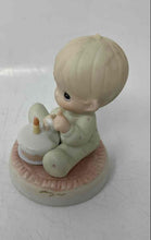Load image into Gallery viewer, Precious Moments Baby's First Birthday 1992 Porcelain Collectible Figurine
