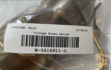 Load image into Gallery viewer, Vintage Engraved Brass Scroll Handle Lidded Middle Eastern Dallah Coffee Pot
