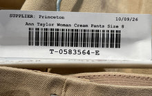 Load image into Gallery viewer, Ann Taylor Womens Brown Flat Front Regular Fit Straight Leg Dress Pants Size 2
