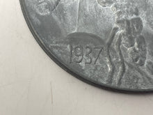 Load image into Gallery viewer, 1937 Buffalo Nickel 3" Medal Token Metal Coin
