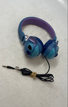 Load image into Gallery viewer, Disney Stitch Blue Purple Kid-Safe Wired Over The Ear Headphones Untested
