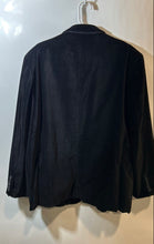 Load image into Gallery viewer, Michael Kors Mens Black Cotton Long Sleeve Notch Lapel Two-Button Blazer Sz 46R
