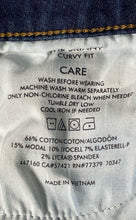 Load image into Gallery viewer, Ann Taylor Womens Blue Curvy Fit Stretch Denim Boyfriend Shorts Size 0
