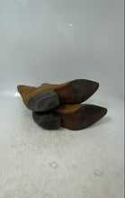 Load image into Gallery viewer, Nine West Womens Beige Suede Pointed Toe Cowgirl Ankle Booties Size 8.5
