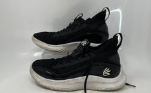 Load image into Gallery viewer, Under Armour Unisex Curry Flow 8 NM 3024785-010 Black White Sneakers Sz M5.5 W7
