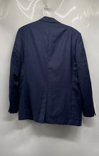 Load image into Gallery viewer, Lauren Ralph Lauren Mens Blue Long Sleeve Notch Lapel Two-Button Blazer Size 42L

