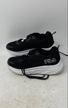 Load image into Gallery viewer, Fila Womens Black White Lace-Up Low Top Round Toe Running Shoes Size 38
