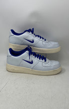 Load image into Gallery viewer, Nike Mens Air Force 1 Jewel Light Blue Low Top Lace-Up Sneaker Shoes Size 13

