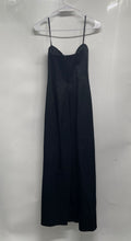 Load image into Gallery viewer, Express Womens Black Strapless Beaded Back Zip Evening Maxi Prom Dress Size 1/2
