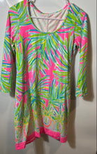 Load image into Gallery viewer, Lilly Pulitzer Womens Multicolor 3/4 Sleeve Scoop Neck Pullover Shift Dress Sz S
