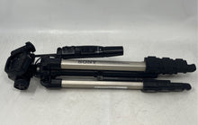 Load image into Gallery viewer, Sony VCT-D680RM Black Silver Adjustable Legs Remote Control Tripod Not Tested
