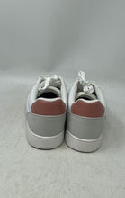 Load image into Gallery viewer, Calvin Klein Womens Hallen White Gray Peach Lace-Up Sneaker Shoes Size 8M
