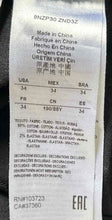 Load image into Gallery viewer, Armani Exchange Mens Black Flat Front Straight Leg Chino Pants Size 34

