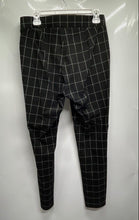 Load image into Gallery viewer, Tommy Hilfiger Womens Black Plaid Flat Front Skinny-Leg Ankle Pants Size 10
