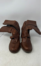 Load image into Gallery viewer, Kenneth Cole Reaction Womens Brown Side Zipper Block Heel Bootie Boots Size 6
