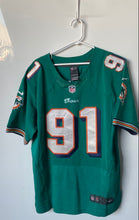 Load image into Gallery viewer, Nike Mens Green NFL Miami Dolphins Cameron Wake #91 Sport Jersey Shirt Size 44
